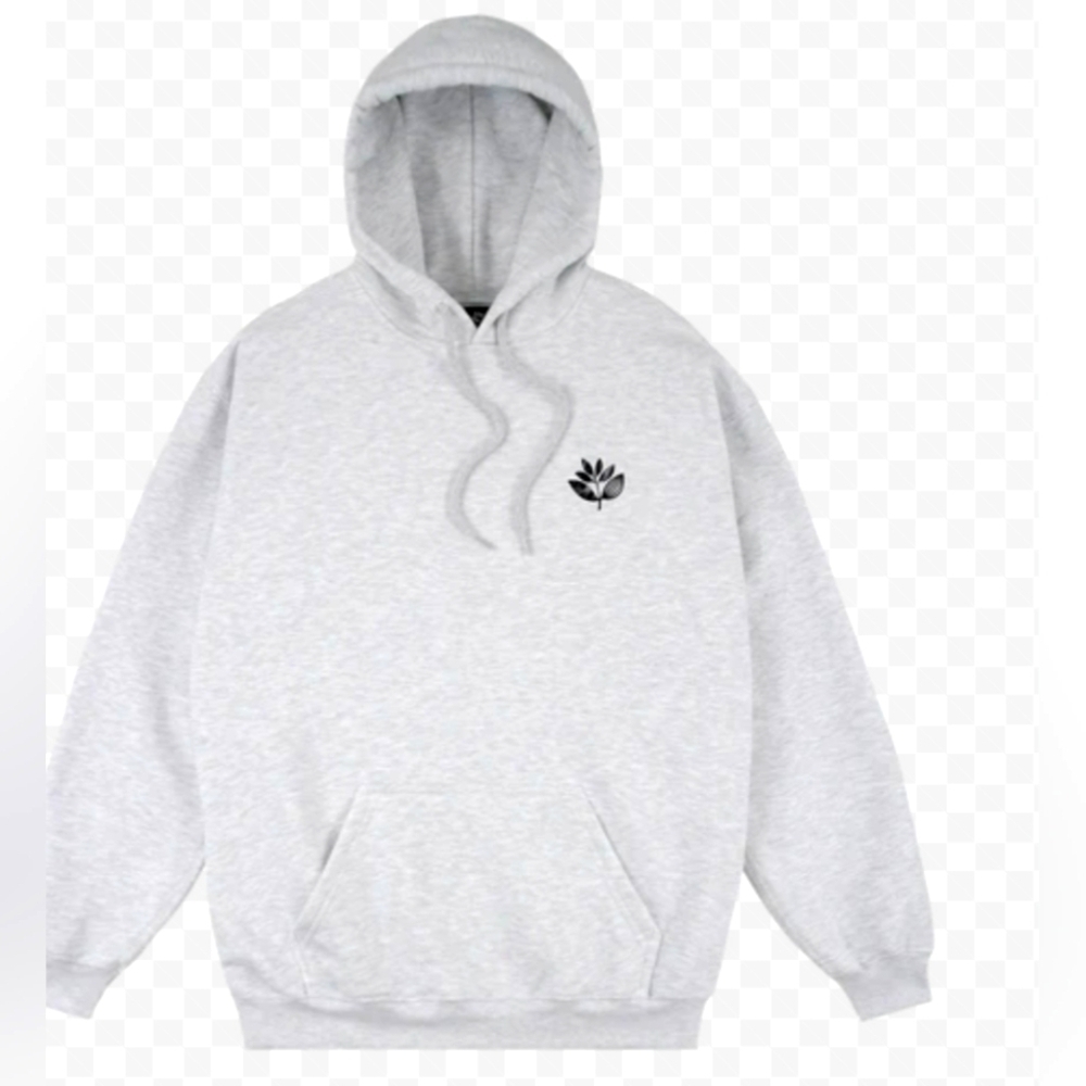 MAGENTA GREY HOODIE SIZE MEDIUM